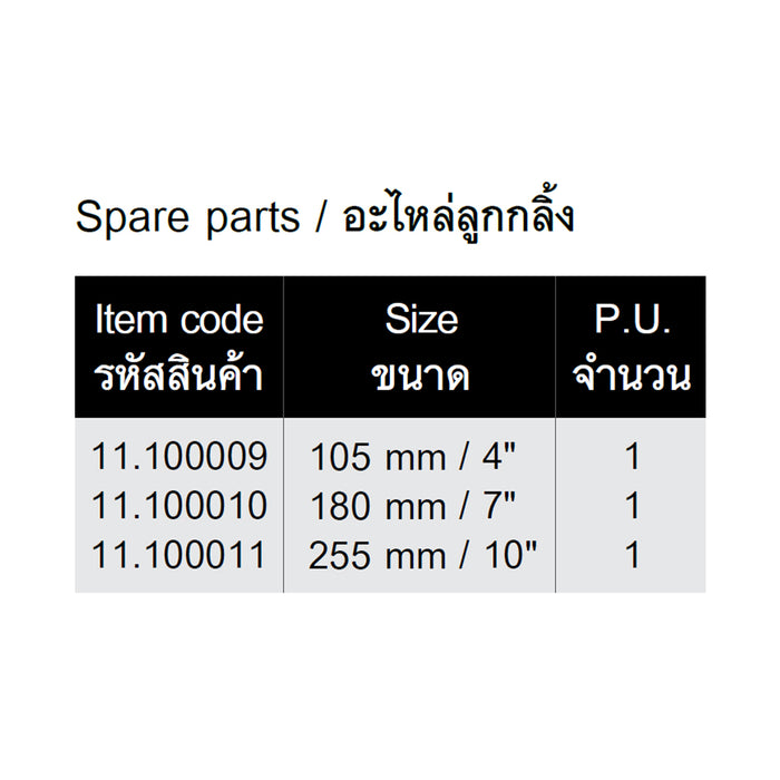 HHW อะไหล่ลูกกลิ้งทาสี Paint Roller Spare Part