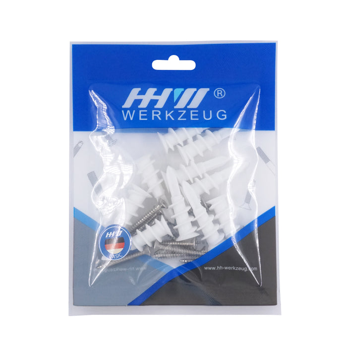 HHW พุกยิปซัมและสกรู Gypsum Dowels & Screw