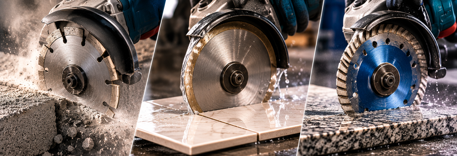 Cutting Concrete vs. Tiles: Choosing the Right Diamond Blade
