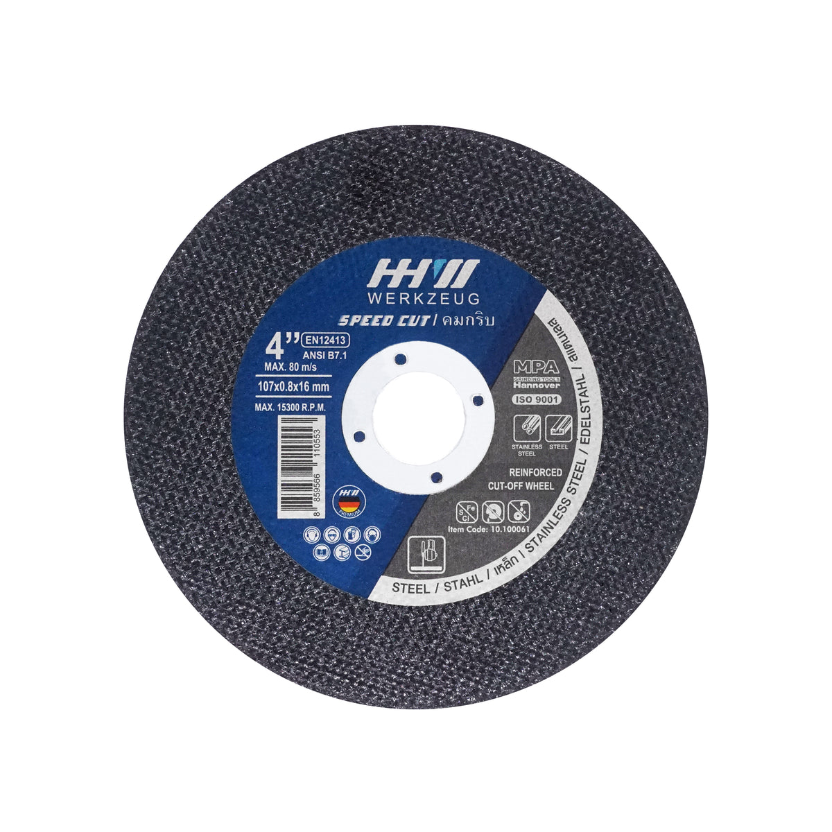 HHW ใบตัด คมกริบตัดเร็ว 4นิ้ว Cutting Disc Speed Cut 4