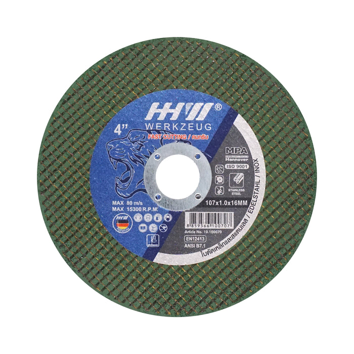 HHW ใบตัดเหล็กและสแตนเลส ฟาสท์คัท / CUTTING DISC FAST CUT