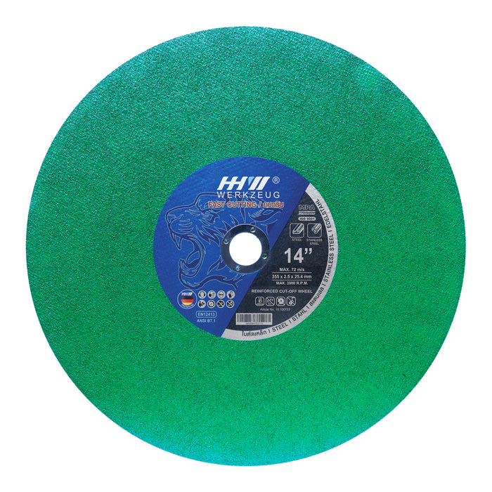 HHW ใบตัดเหล็กและสแตนเลส ฟาสท์คัท / CUTTING DISC FAST CUT