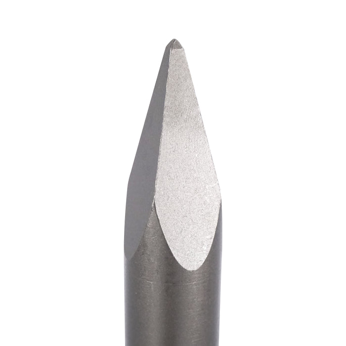 HHW ดอกสกัดปลายแหลม Hex 30 ยาวรวม 400 มม. Hex 30 Point chisel Complete Length 400 mm