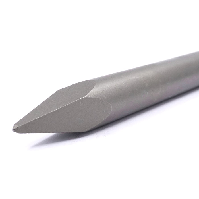 HHW ดอกสกัดปลายแหลม Hex 30 ยาวรวม 400 มม. Hex 30 Point chisel Complete Length 400 mm