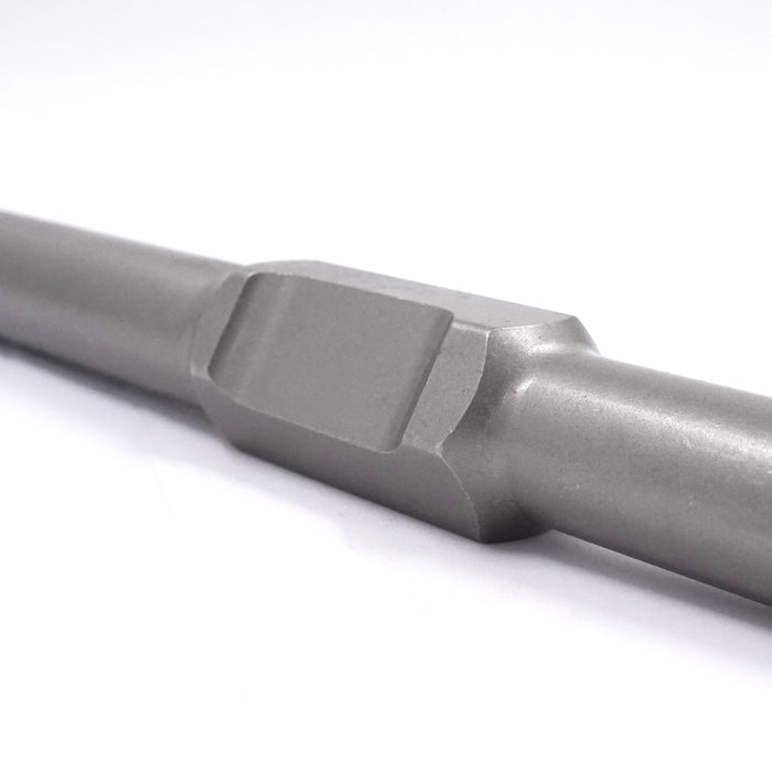 HHW ดอกสกัดปลายแหลม Hex 30 ยาวรวม 400 มม. Hex 30 Point chisel Complete Length 400 mm