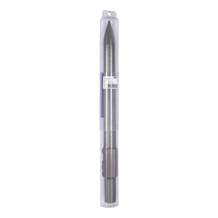 HHW ดอกสกัดปลายแหลม Hex 30 ยาวรวม 400 มม. Hex 30 Point chisel Complete Length 400 mm