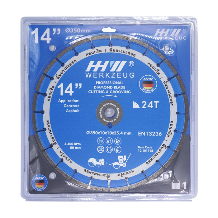 HHW ใบตัดถนน Cutting & Grooving / Diamond Cutting Disc Cutting & Grooving