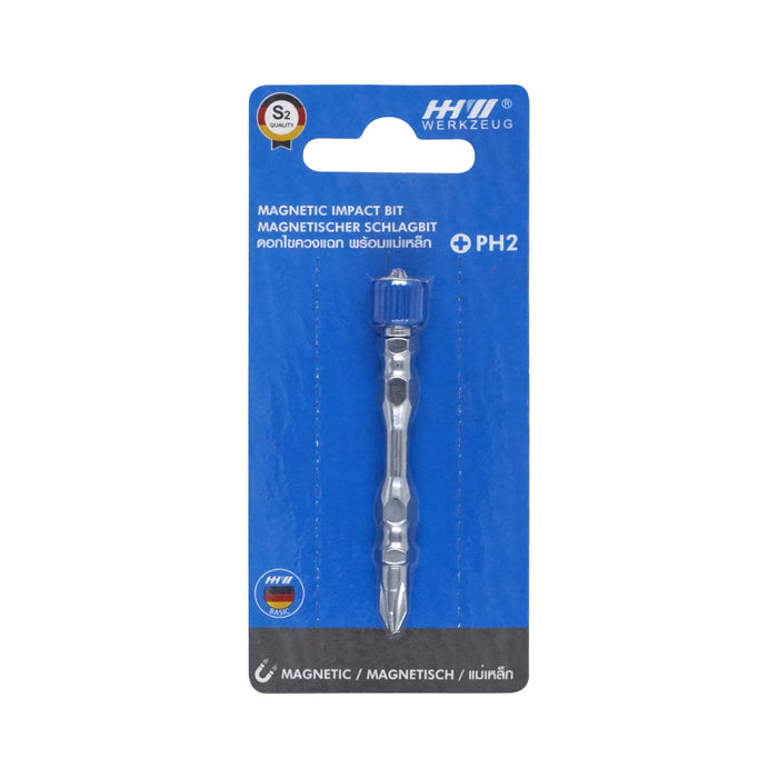 HHW ชุดดอกไขควงแฉก พร้อมแม่เหล็ก / PH2 MAGNETIC IMPACT BITPH2 BIT