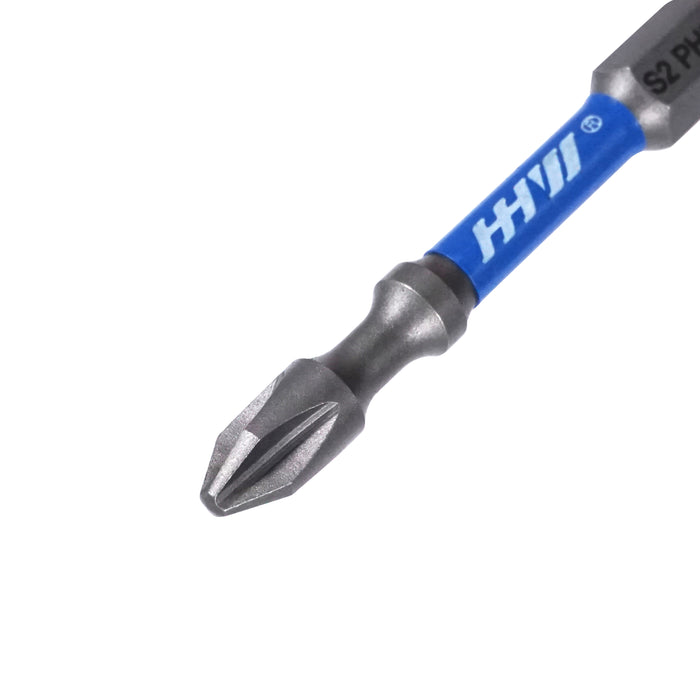 HHW ดอกไขควงแฉก ร่องคู่  PH2 Double Groove Magnetic Screwdriver Bit