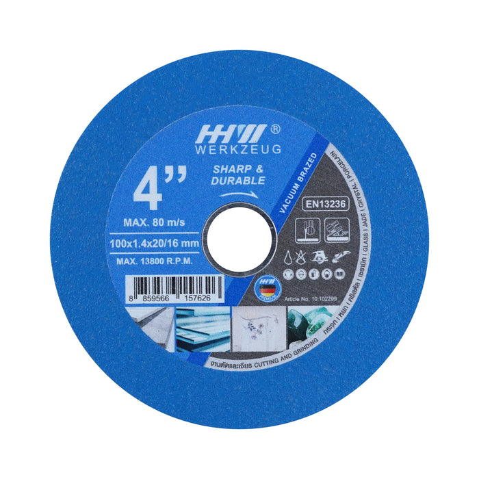 HHW ใบเพชรตัด-เจียร BLUE FINE Diamond Cutting & Grinding Disc BLUE FINE