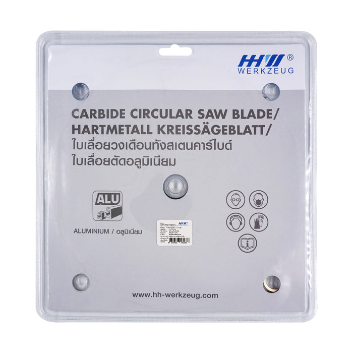 HHW ใบเลื่อยอลูมิเนียม TCT Saw Blade Aluminium