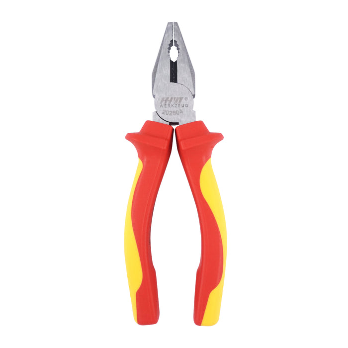 HHW คีมปากจิ้งจก หุ้มฉนวนกันไฟ VDE Combination Plier ISO 5746 IEC 60900