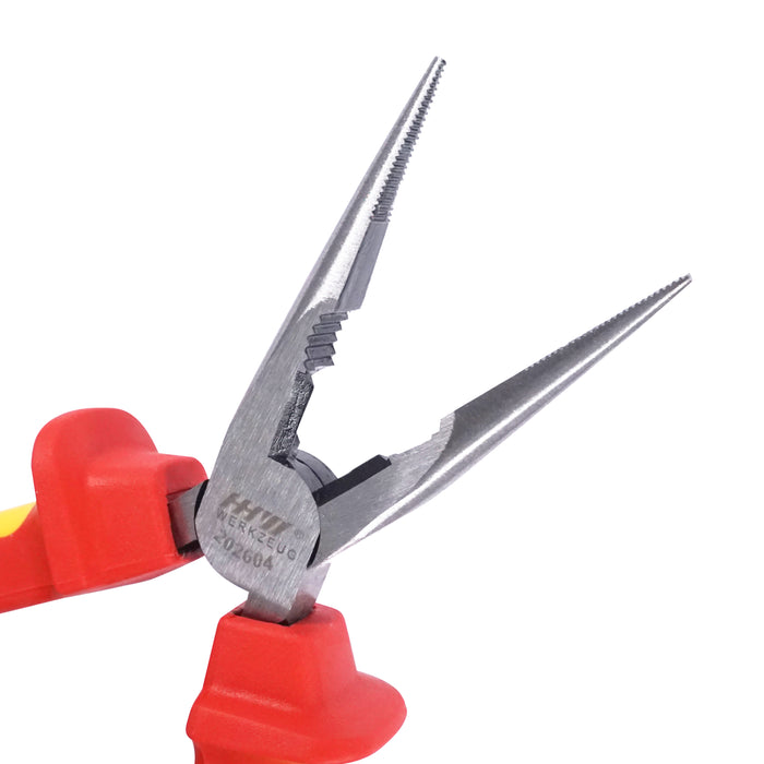 HHW คีมปากแหลม หุ้มฉนวนกันไฟ VDE Snipe Nose Plier ISO 5746 IEC 60900
