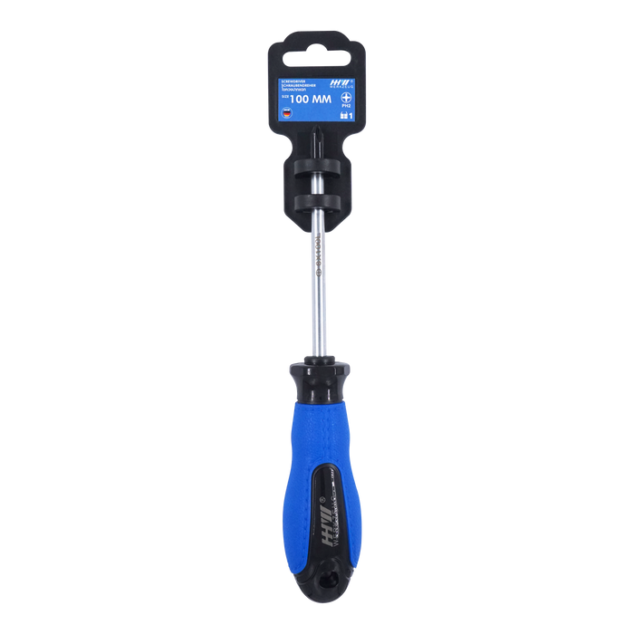 HHW ไขควงปากแฉกและปากแบน Screwdriver PH2 and SL6.0
