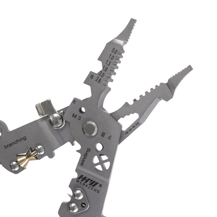 HHW คีมปอกสายไฟอเนกประสงค์ Wire stripper plier