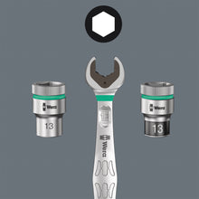 Load image into Gallery viewer, WERA 8100 SA 6 Zyklop Speed Ratchet Set, 1/4&quot; drive, metric
