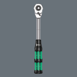 WERA 8006 SC 1 Zyklop Hybrid Ratchet Set, 1/2" drive, metric