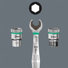 Load image into Gallery viewer, WERA 8006 SC 1 Zyklop Hybrid Ratchet Set, 1/2&quot; drive, metric
