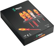 Load image into Gallery viewer, WERA 160 i/7 Rack, Screwdriver set Kraftform Plus + voltage tester
