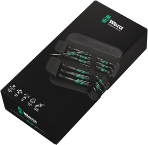 WERA Kraftform Micro-Set/12, Screwdriver set for electronic applications