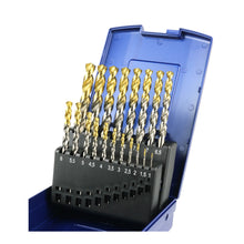 Load image into Gallery viewer, HHW ชุดดอกสว่านเจาะสแตนเลส DIN 338 HSCO (โคบอลต์ 5%) / TWIST DRILL BIT SET DIN 338 HSCO (5% COBALT)
