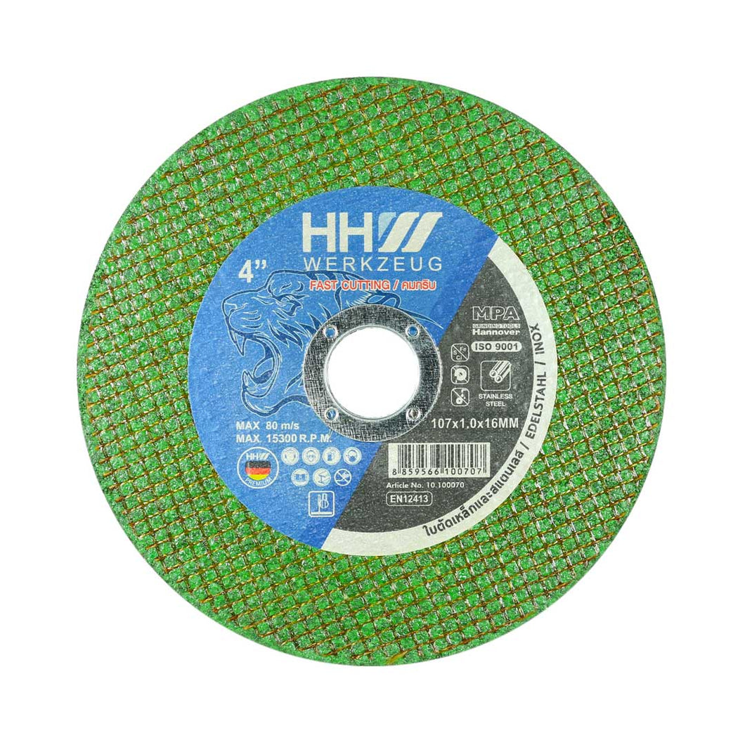 HHW ใบตัดเหล็กและสแตนเลส ฟาสท์คัท / CUTTING DISC FAST CUT
