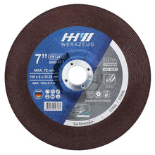 Load image into Gallery viewer, HHW ใบเจียรเหล็ก (หนา) งานก่อสร้าง / GRINDING WHEEL CONSTRUCTION
