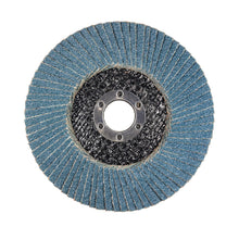 Load image into Gallery viewer, HHW ใบเจียรกระดาษทรายซ้อน หลังแข็ง / HARD TOP FLAP GRINDING DISC 4&quot; ALUMINIUM OXIDE FOR METAL
