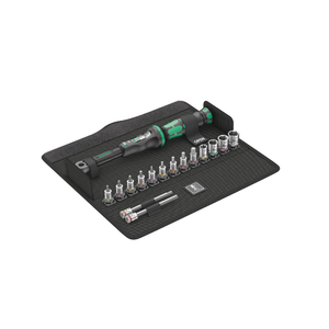 WERA Bicycle Set Torque 1, Click-Torque Wrench in textile box+sockets