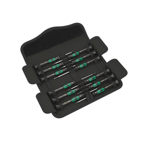 WERA Kraftform Micro-Set/12, Screwdriver set for electronic applications