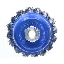 Load image into Gallery viewer, HHW Cup Brush Knoted Style (Steel) แปรงลวดรูปถ้วยแบบถัก (เหล็ก)

