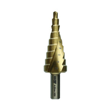 Load image into Gallery viewer, HHW ดอกสว่านทรงเจดีย์ HSS TIN / STEP DRILL BIT HSS TIN COATED
