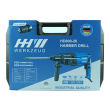 Load image into Gallery viewer, HHW สว่านโรตารี่ 3 ระบบ แบบเปลี่ยนหัวได้ / HAMMER DRILL HD800-26
